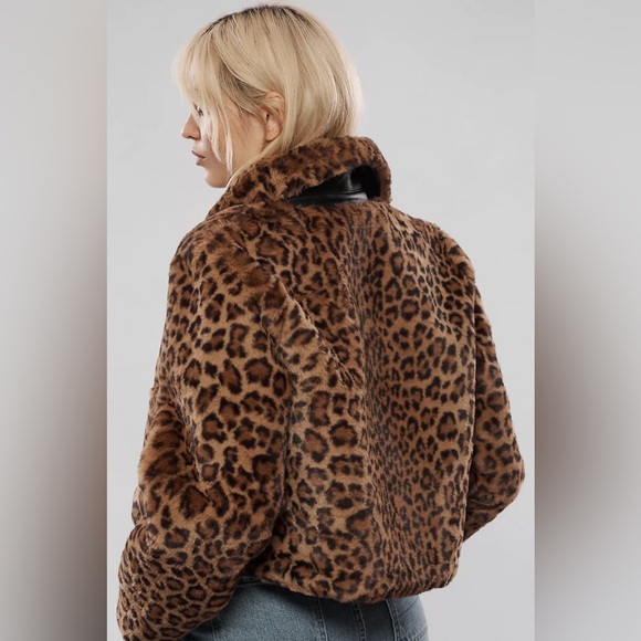 Anthropologie Maeve Faux Fur Coat NWT - Picture 7 of 13